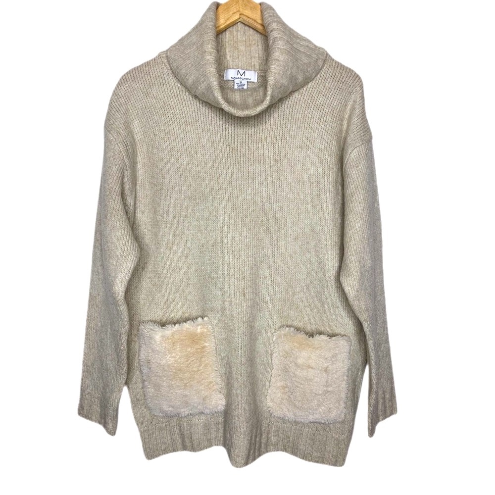 Magaschoni Oversized Cowl‎ Neck Sweater